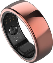 Aabo AI Smart Ring for Men & Women | Fitness Tracking - 32 Modes | Sleep & Stress Monitoring | Titanium Ring | No App Subscription | IP68 Water Resistant | Upto 7-Day Battery Life |Gold, Size 10