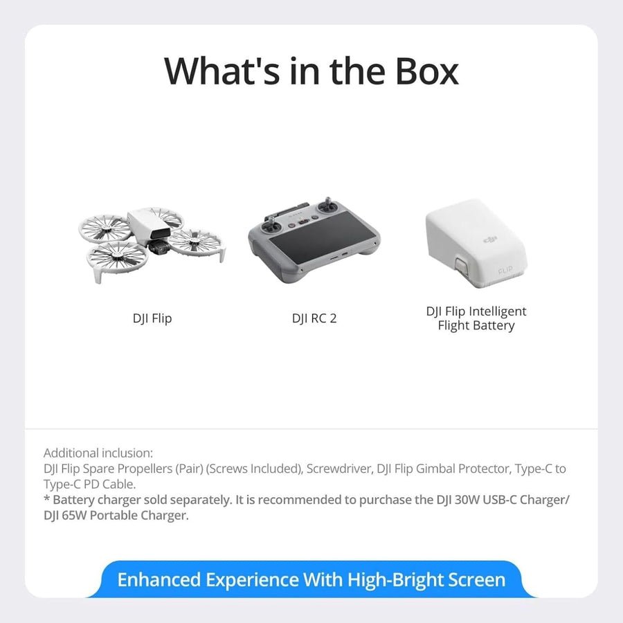DJI Flip With RC 2 Screen Remote Controller
