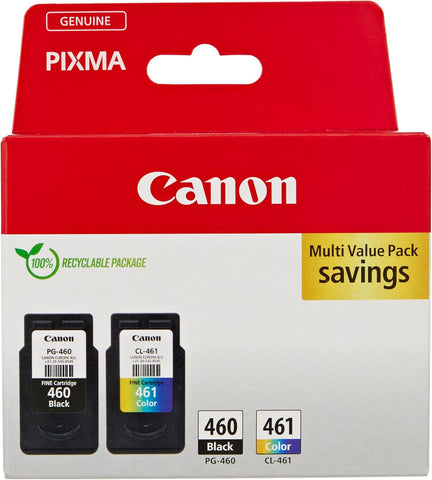 Canon INK Cartridge PG 460 CL 461 EMB Multicolor