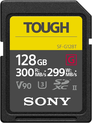 Sony SDXC G Tough series 128GB UHSII Class 10 U3 V90