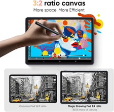 XP-PEN Magic Drawing Pad 12.2 Inch Standalone Drawing Tablet No Computer Needed with 16384 Pressure Levels X3 Pro Battery-Free Stylus Paper-Like Screen 8GB + 256GB Portable for Digital Drawing Artists