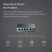 TP-Link TL-SG105 5-Port Gigabit Steel Desktop Switch