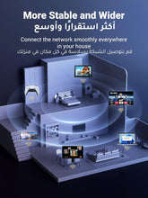 UGREEN USB WiFi Adapter AC1300 High-Gain Dual-Antenna 2.4G& 5G Dual Band Portable Wireless Dongle Ethernet Adapter for PC Desktop Laptop, WiFi Card Supports windows XP/7/8/8.1/10/11