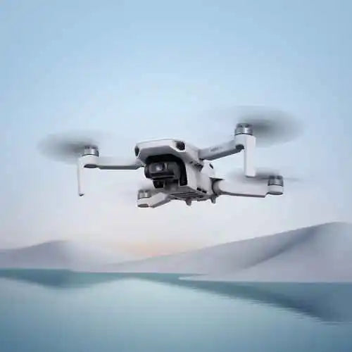 dji Mini 4K Fly More Combo, Drone with 4K UHD Camera for Adults, Under 249 g, 3-Axis Gimbal Stabilization, 10km Video Transmission, Auto Return, 3 Batteries for 93-Min Max Flight Time, QuickShots