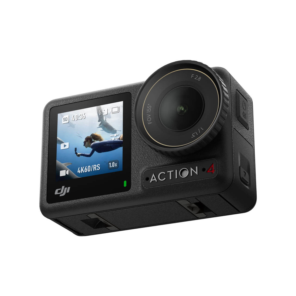 DJI Osmo Action 4 Essential Combo, 4K/120fps Waterproof Action Camera with a 1/1.3-Inch Sensor, Stunning Low-Light Imaging,10-bit & D-Log M Color Performance, Long-Lasting 160 Mins, Outdoor Camera