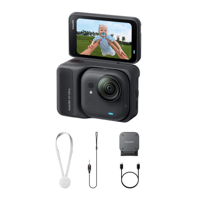 Insta360 GO Ultra Standard Bundle | 4K Tiny Action