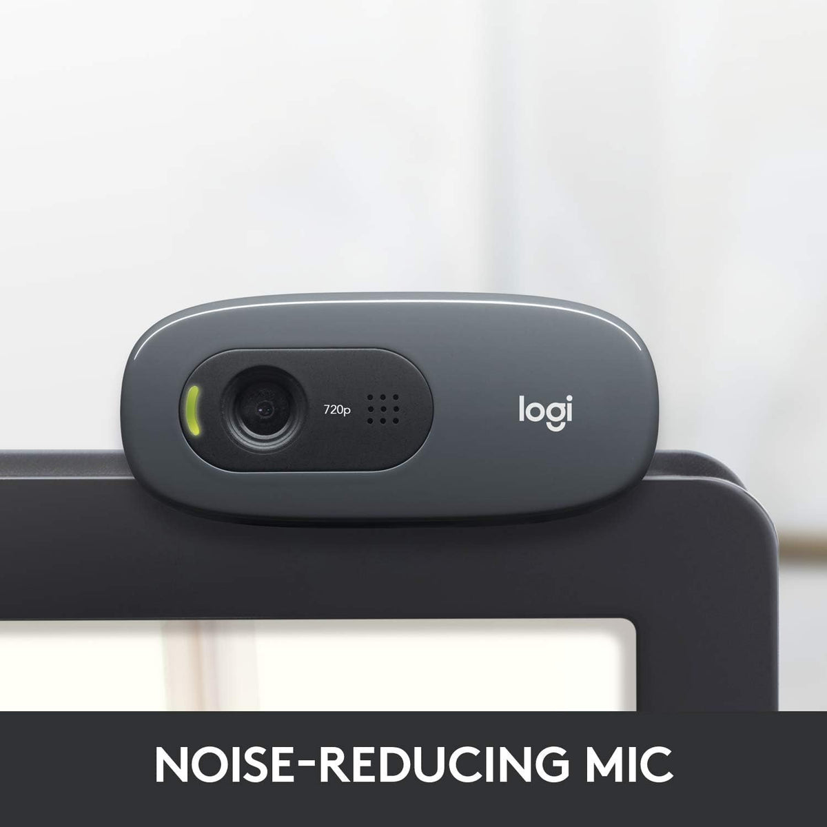 Logitech C270 Webcam 3 MP 1280 x 720 pixels USB 2.0 Black – Webcams (3 MP, 1280 x 720 pixels, 720p, USB 2.0, Black, Clip)