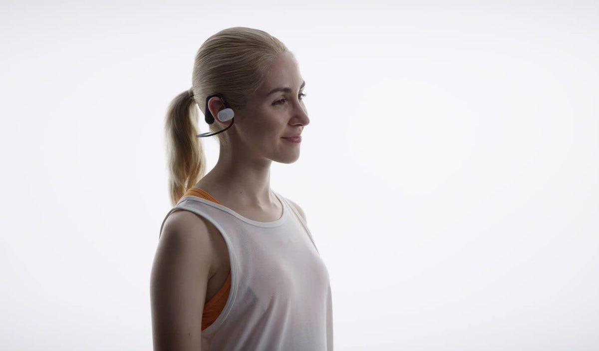 Sony Float Run Headphone- Black WIOE610/B, Wireless