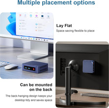 Beelink Mini S12 Pro Mini PC, Intel 12th N100(Up to 3.4GHz), 16GB DDR4 500GB M.2 SSD Mini Computers, Support 4K Dual HDMI Display/1000Mbps LAN/WiFi6/BT5.2/USB3.2/WOL Home/Office