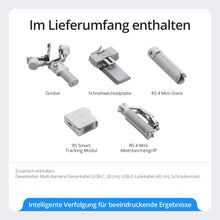 DJI RS 4 Mini Combo Gimbal Stabilizer for Camera Canon/Sony/Panasonic/Nikon/Fujifilm Car Axis Locks Intelligent Tracking 2kg Load Capacity Camera Gimbal Briefcase Handle