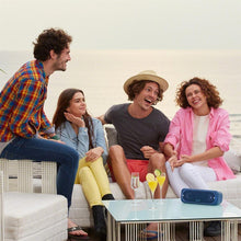 Sony XB40 Portable Wireless Speaker with Bluetooth and Speaker Lights, Blue