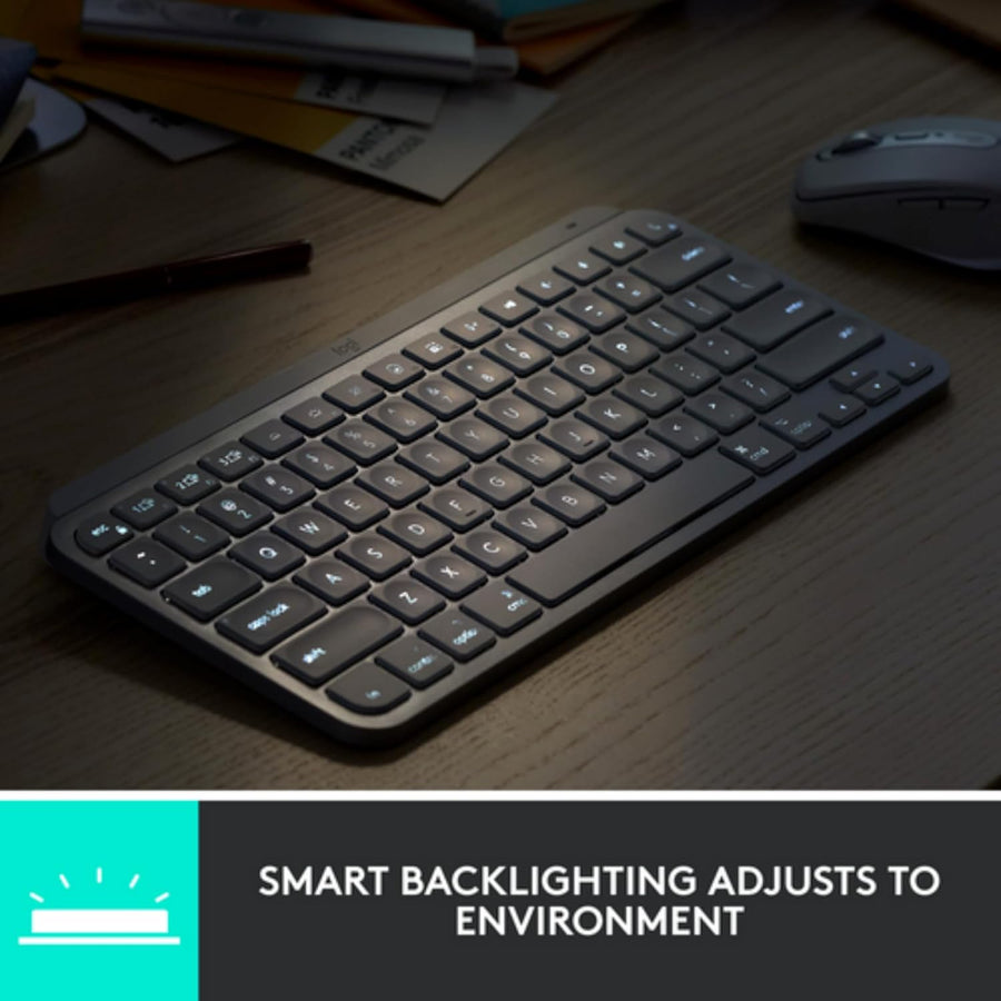 Logitech MX Keys Mini Minimalist Wireless Illuminated Keyboard
