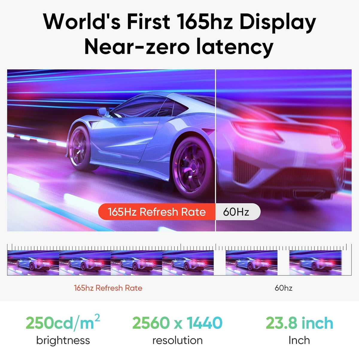 XPPen Artist Pro 24 Gen2 165hz Drawing Tablet with Screen, △E < 1 Graphic Tablet with Full Laminated AG Screen, Drawing Monitor with Dual 16384 Pen Pressure Battery-Free Stylus, Mini Keydial, 23.8"
