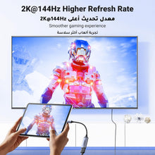 UGREEN USB C to HDMI Adapter Cable 4K 60Hz Thunderbolt 4 Type C HDMI 2.0 Converter Compatible for iPhone 16 Series, iPad 10/Pro/Air/Mini, MacBook Pro, Samsung S23 Ultra/Galaxy Z,Tab S6, Huawei P60 Pro