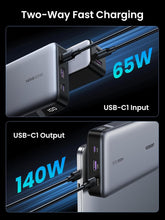 UGREEN Power Bank 25000mAh 145W Laptop Portable Charger with 3-Port Output USB C Fast Charging, Smart Digital Display Battery Pack for iPhone 16 Series, Samsung S25U, MacBook, Dell, iPad, AirPods etc