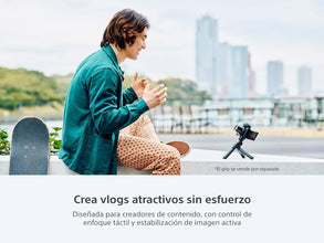 Sony ZV-1M2 Vlog Camera for Content Creators and Vloggers - Black