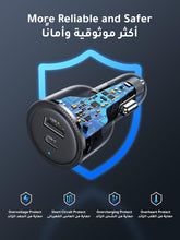 UGREEN Car Charger 63W for Samsung S25 Ultra, Car Battery Charger Type C Fast Charging, Samsung Super Fast 45W PPS Dual USB Phone Adapter, for Galaxy S25/S24/S23 Ultra, iPhone 16/15 Series, Macbook