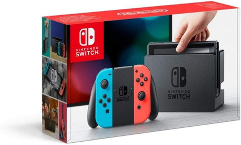 Nintendo Switch 32 GB - Neon Red and Blue