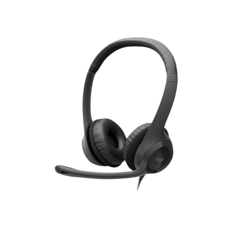 Logitech H390 Wired Stereo Headphones for PC/Laptop,