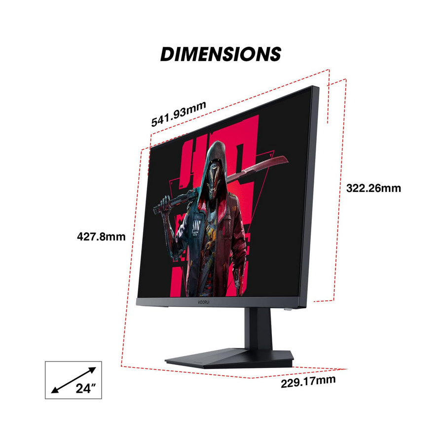 KOORUI Monitor Gaming