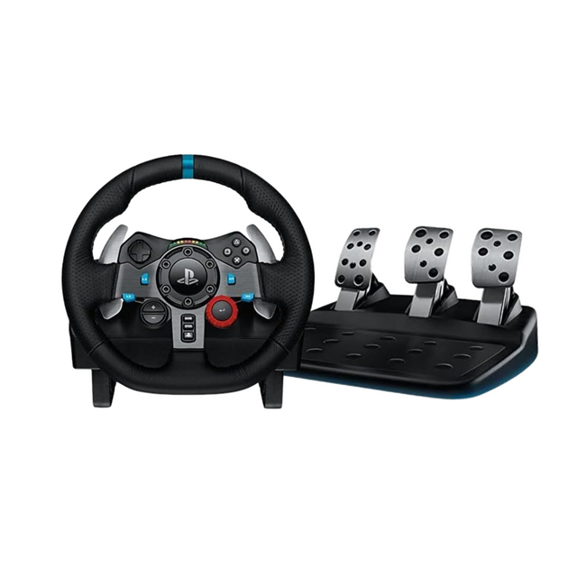 Logitech G29 Driving Force Racing Wheel And Floor Pedals,  Black & Driving Force Racing Shifter For G29 And G920 Driving Force Racing Wheels, Black