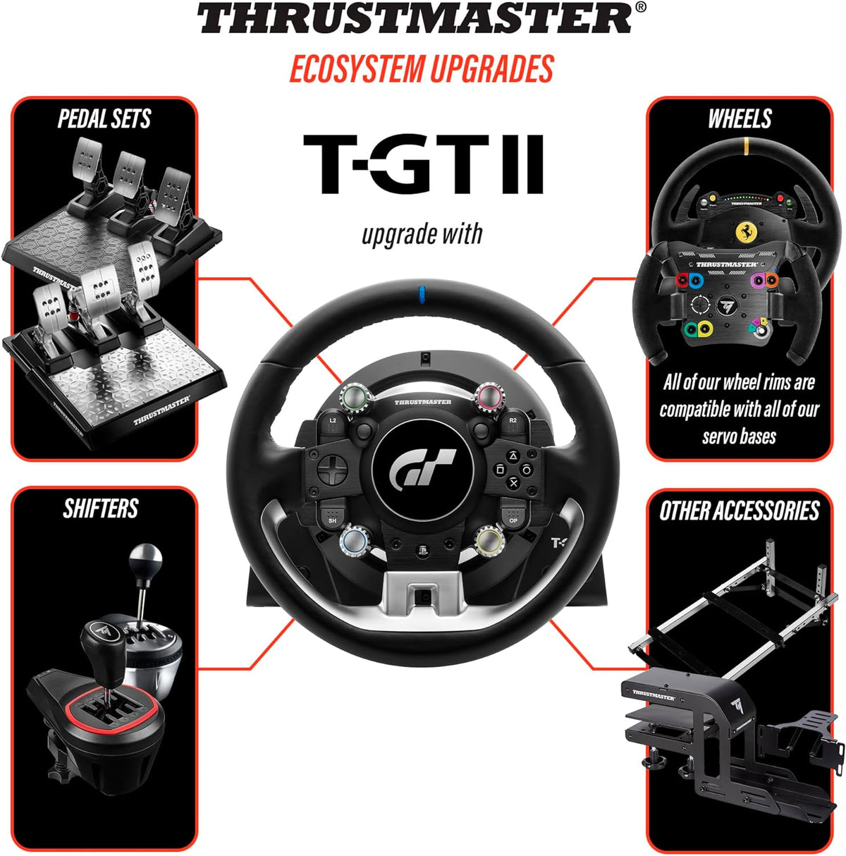 Thrustmaster TGT 2 (PS5, PS4, PC) - PlayStation 5