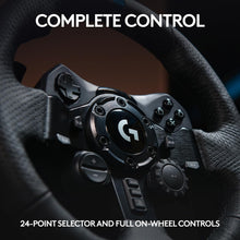 Logitech G923 Racing Wheel and Pedals, TRUEFORCE up to 1000 Hz Force Feedback, Responsive Driving Design,  for PS5, PS4, PC, Mac - Black