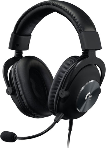 Logitech G Pro X SE Wired Gaming Headset with Microphone: Detachable Mic, DTS Headphone:X 7.1, Memory Foam Ear Pads, 50 mm Drivers, USB DAC, for PC, Xbox, PS5 - Black