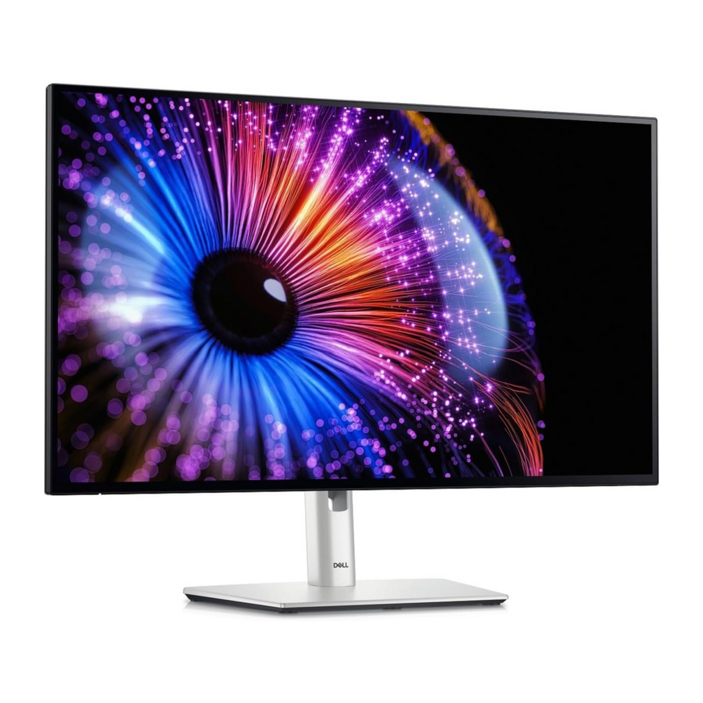 Dell UltraSharp 27" U2724DE QHD IPS Thunderbolt Hub Monitor, 120 Hz Refresh Rate & 5 ms Response , 100% sRGB with 1.07Bn Colors, USB-C / USB-A , HDMI / DP / Thunderbolt 4, Silver | U2724DE