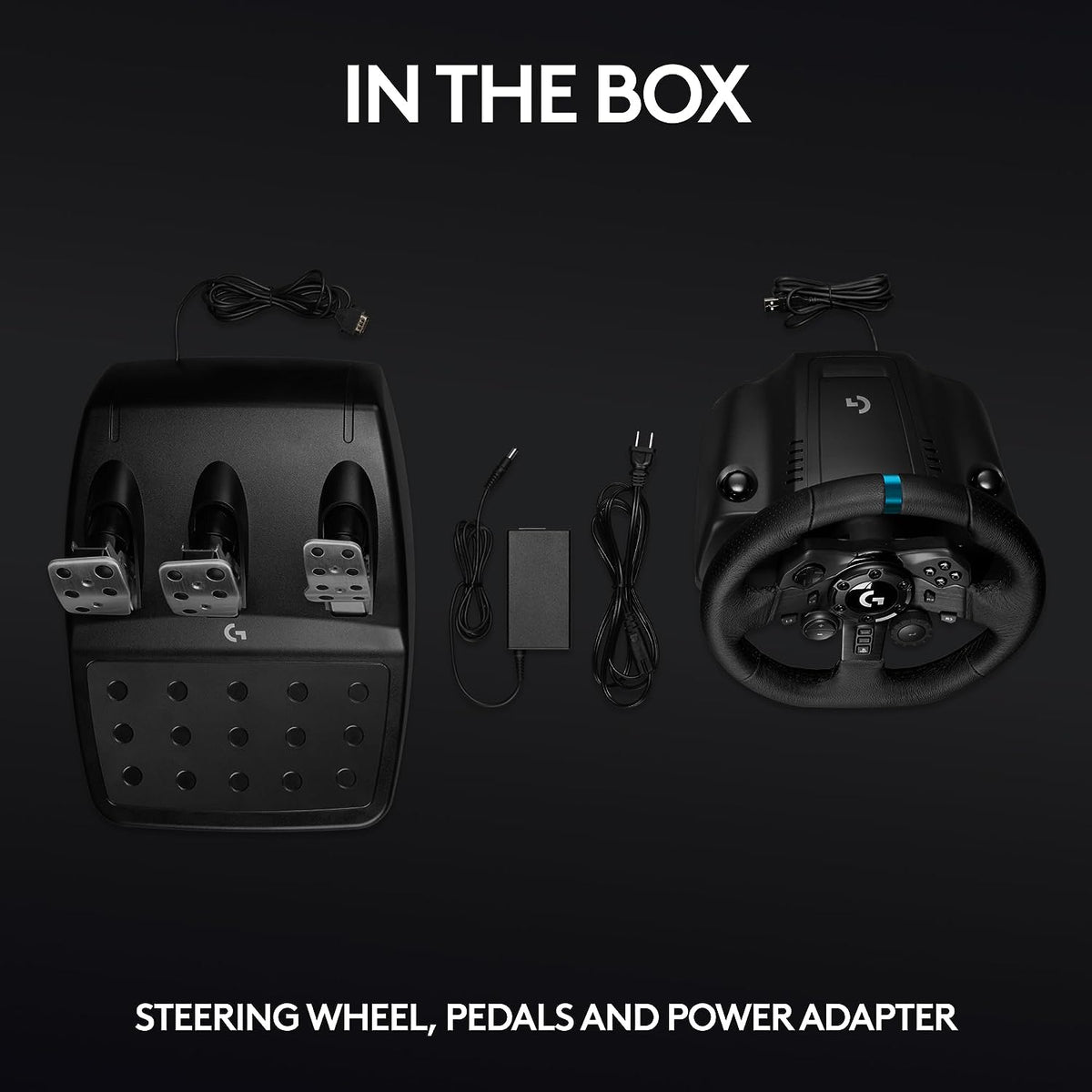 Logitech G923 Racing Wheel and Pedals, TRUEFORCE up to 1000 Hz Force Feedback - image 7