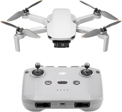 dji Mini 4K Fly More Combo, Drone with 4K UHD Camera for Adults, Under 249 g, 3-Axis Gimbal Stabilization, 10km Video Transmission, Auto Return, 3 Batteries for 93-Min Max Flight Time, QuickShots