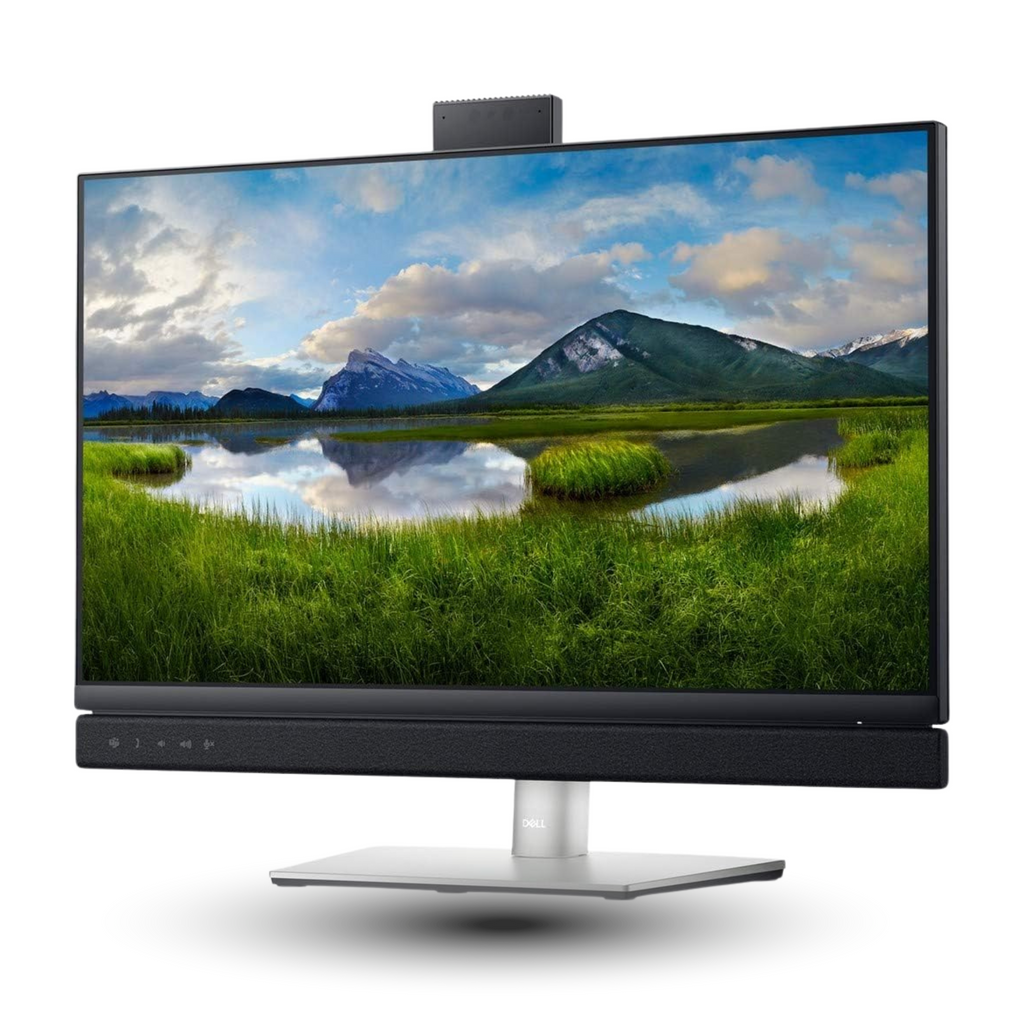 Dell C2422HE 24 Inch IPS Full HD Video Conferencing Monitor With DP,HDMI,USB-C,RJ45 - Black