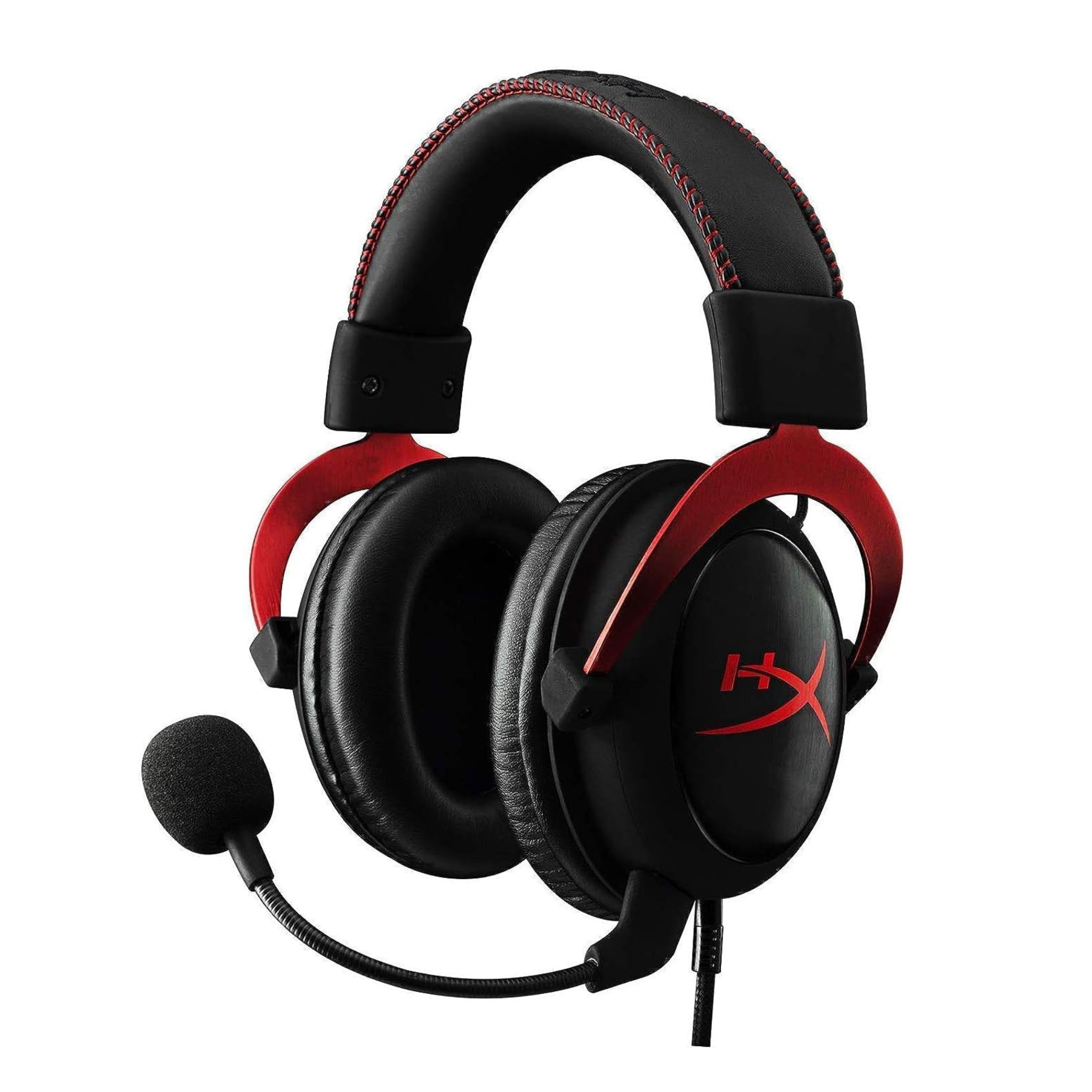 HyperX Cloud II Gaming Headset for PC & PS4 & Xbox One, Nintendo Switch - Red (KHX-HSCP-RD) 17 x 12 x 7 cm, Wired