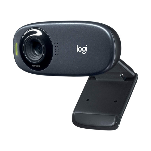 Logitech C310 Hd Webcam, Hd 720P/30Fps,  Noise-Reducing Mic, For Skype, Facetime, Hangouts, Webex, Pc/Mac/Laptop/Macbook/Tablet - Black