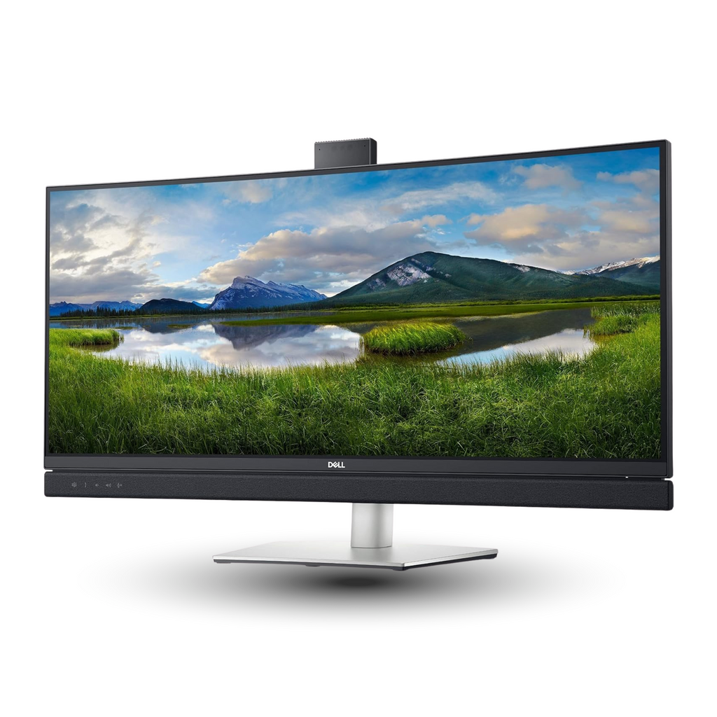 Dell C3422WE 34.1" WQHD Curved Screen Edge WLED LCD Monitor - 21:9 - Platinum Silver