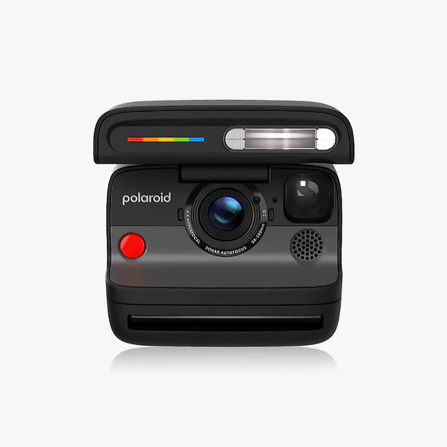 Polaroid Flip Instant Camera Dubai | 8 Photos + Colour Film Bundle — Black [Polaroid Flip Instant Camera]