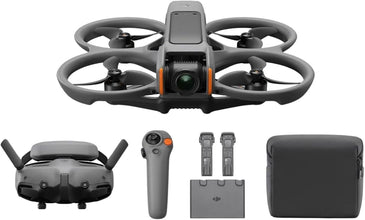 DJI Avata 2 Fly More Combo (3 Batteries), FPV Camera 4K, Immersive Experience, Built-in Propeller Guard, Camera Drone with Goggles3 & RC Motion3, MOIAT Certified-UAE Version, Official Warranty Support