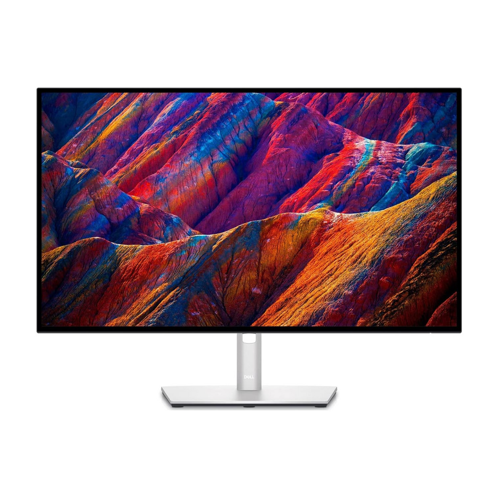 Dell U2723QE UltraSharp USB-C 27 Inch 4K UHD (3840x2160) Monitor, 60Hz, IPS, 5ms, 98% DCI-P3, HDR400, 3x USB-C, 2x DisplayPort, HDMI, 5x USB, RJ45, 3 Year Warranty, Silver