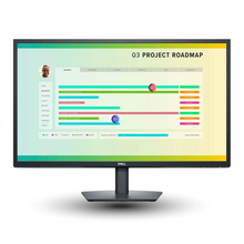 Dell E2723HN Monitor - 27-inch FHD (1920 x 1080) 60Hz Anti-Glare Display, 5ms Response time (Gray-to-Gray), VGA/HDMI Connectivity, Tilt Adjustment, 16.7 Million Colors - Black
