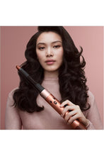 Dyson Airwrap i.d.™ Multi-styler And Dryer Straight+Wavy Hair, 110000 RPM Motor, Coanda Airflow, Bluetooth Wireless Technology, Conical Barrel, Anti-Snag Loop Brush, Amber Silk/Pink Champagne | HS08