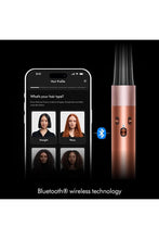 Dyson Airwrap i.d.™ Multi-styler And Dryer Straight+Wavy Hair, 110000 RPM Motor, Coanda Airflow, Bluetooth Wireless Technology, Conical Barrel, Anti-Snag Loop Brush, Amber Silk/Pink Champagne | HS08