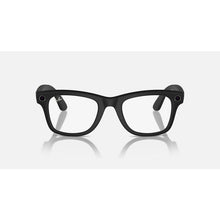 Meta Ray-Ban Smart Glasses Wayfarer Large 53/22/155 Matte Black/Clear to G-15 Green Transitions RW4008