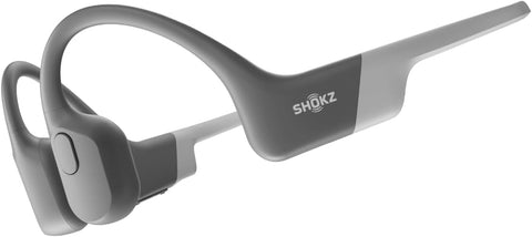 SHOKZ OpenRun Wireless Bone Conduction Headphones, Open-Ear Bluetooth Earphones with Mic, Waterproof Sports Headset with 8H Playtime for Running Workout(Lunar Grey)