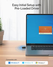 BrosTrend AX900 USB WiFi Adapter for Desktop PC Laptop, Mini WiFi 6 Adapter for Windows 11/10/7, Wireless 6 USB Dongle Dual Band 5GHz 600Mbps + 2.4GHz 286Mbps, Wireless Dongle USB 2.0