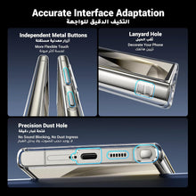 UGREEN Samsung Galaxy S24 Ultra Case Clear Cover, [MIL-Grade Protection], [Revolutionary iCrystal Tech], Anti-Scratch, Air-Guard Corners, Protective Slim Thin Transparent Case 6.8 inch for Women Men