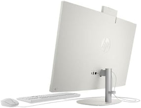 HP 2023 Newest All-in-One 27-inch Touchscreen Desktop, 13th Generation Intel Core i7-1355U processor|16GB DDR4 RAM|1TB M.2 SSD| Intel® Iris® Xᵉ Graphics| Windows 11 Pro - Shell White(UPGRADE)