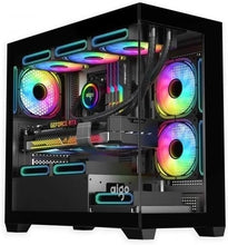 iDEALS BUDGET GAMING & WORKSTATION PC MAX AIR BLACK : CORE i7 Processor | GPU OPTION | 16GB RAM | 1TB SSD NMVE/SATA | Windows 10 | WIFI & BLUETOOTH READY (CORE I7 + RX 570 OC 8GB GRAPHICS)