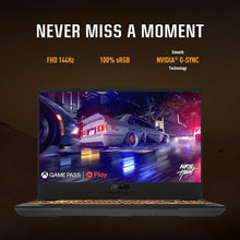 ASUS TUF Gaming A15 FA507NVR-LP023W AMD R7-7435HS/16GB RAM/1TBGB SSD/NVIDIA GeForce RTX 4060 8GB/15.6 FHD(1920x1080) 144Hz/Windows11 Home/1-Zone RGB/English - Arabic keyboard- Mecha Gray