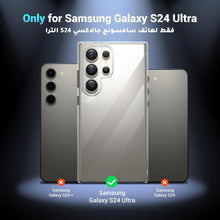 UGREEN Samsung Galaxy S24 Ultra Case Clear Cover, [MIL-Grade Protection], [Revolutionary iCrystal Tech], Anti-Scratch, Air-Guard Corners, Protective Slim Thin Transparent Case 6.8 inch for Women Men