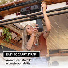 Sony SRS XE200 X Series Wireless Ultra Portable Bluetooth Speaker, IP67 Waterproof, Dustproof and Shockproof with 16 Hour Battery and Easy to Carry Strap, Light Gray New, SRSXE200/H